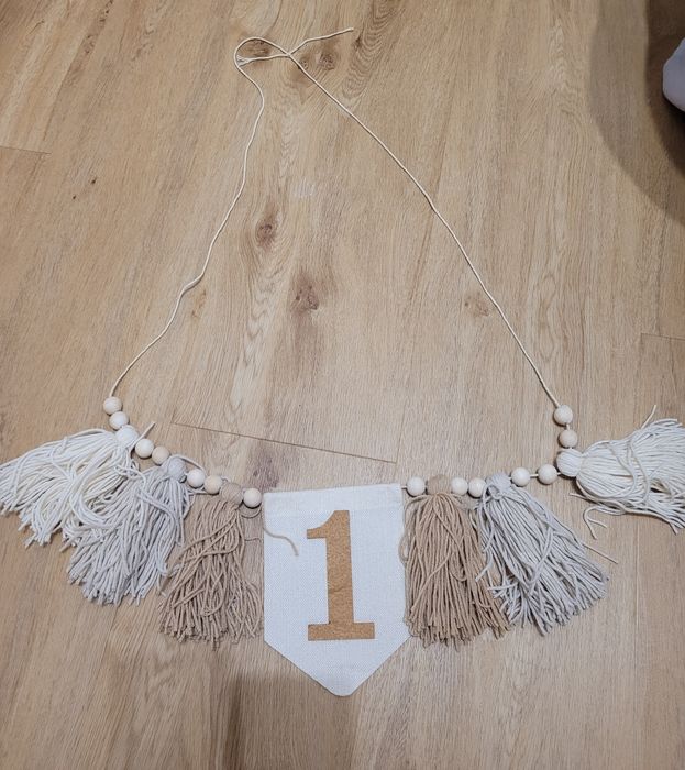 Girlanda na krzesełko