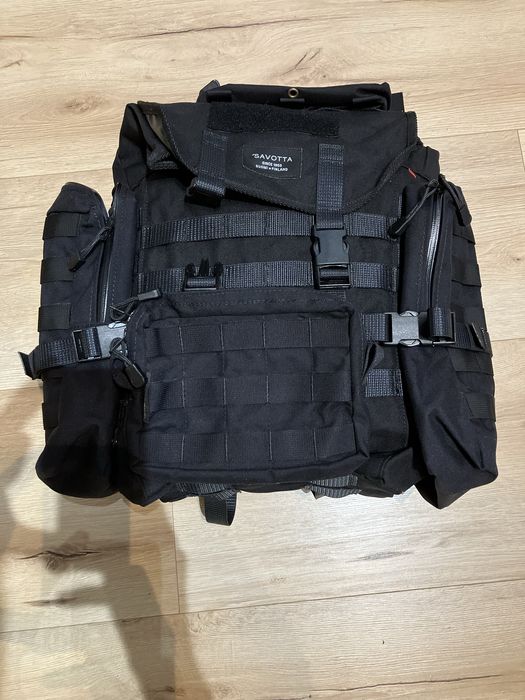 Plecak wojskowy taktyczny bushcraft Savotta Jaakari S+kieszenie MIWO+wkładka plecy NOWE.