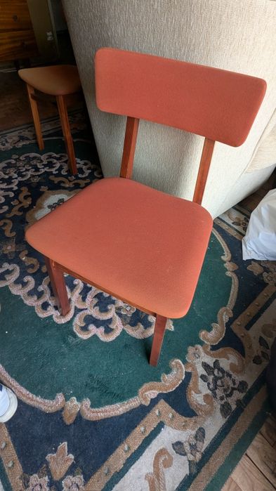 Cadeiras Vintage em Madeira Anos 70