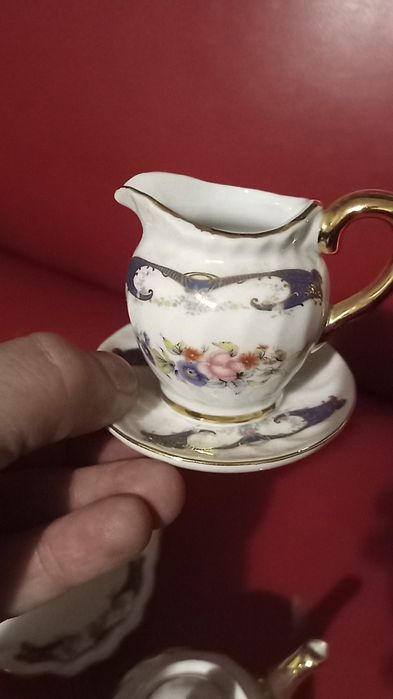 Porcelana conjunto de chá decorativo muito bonito da Sporvil