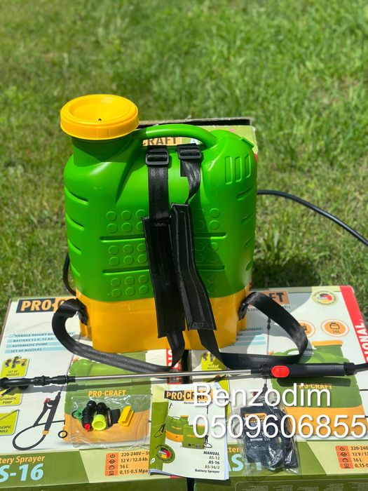 Акумуляторний оприскувач Procraft As16