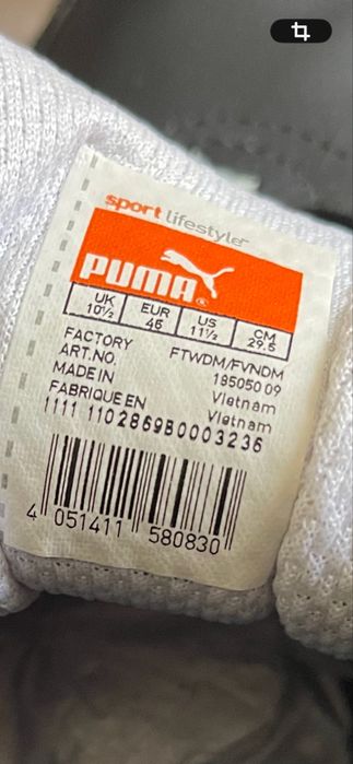 Tenis de homem PUMA