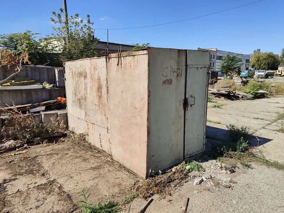 Металлический гараж, металлический бокс