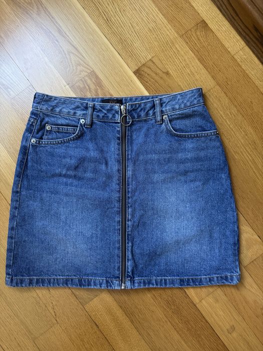 Юбка Zara, спідниця джинсова