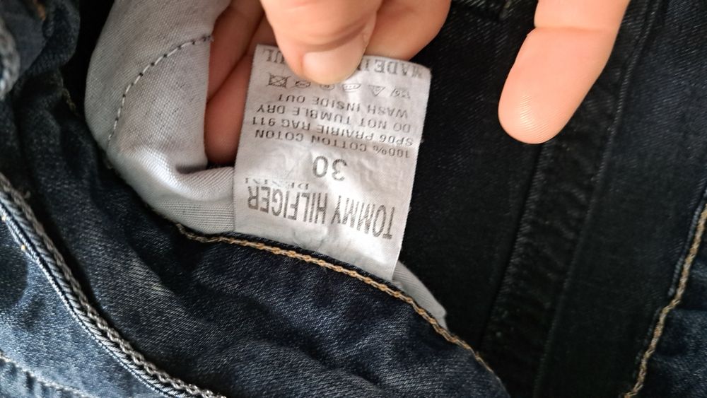 Spodnie jeansy tommy hilfiger s m 30