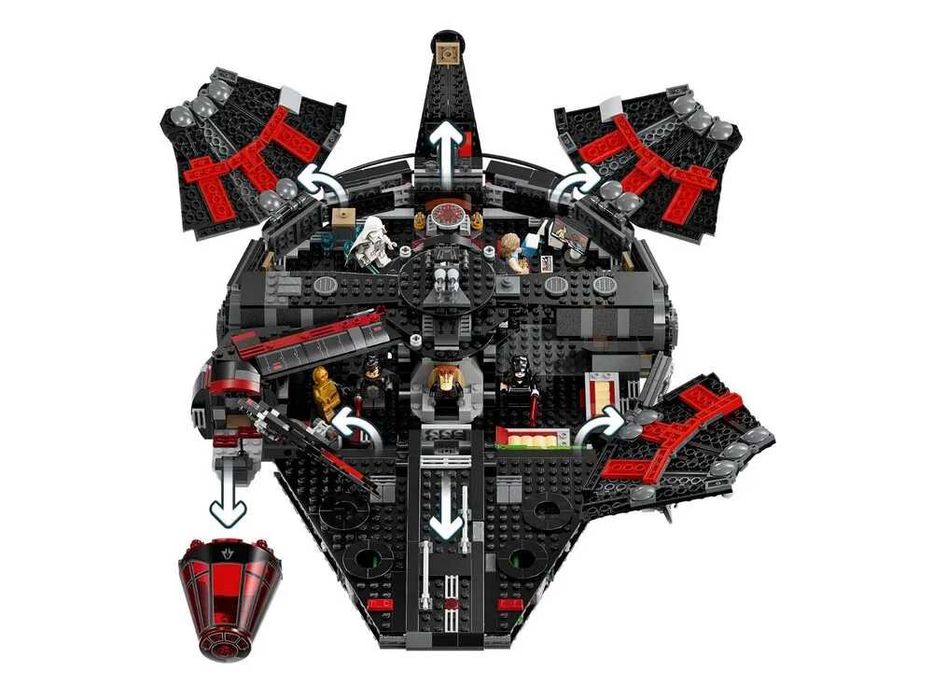 Конструктор Star Wars Сокіл The Dark Falcon 75389