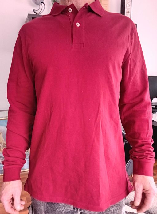 Bluza męska burgundowa.