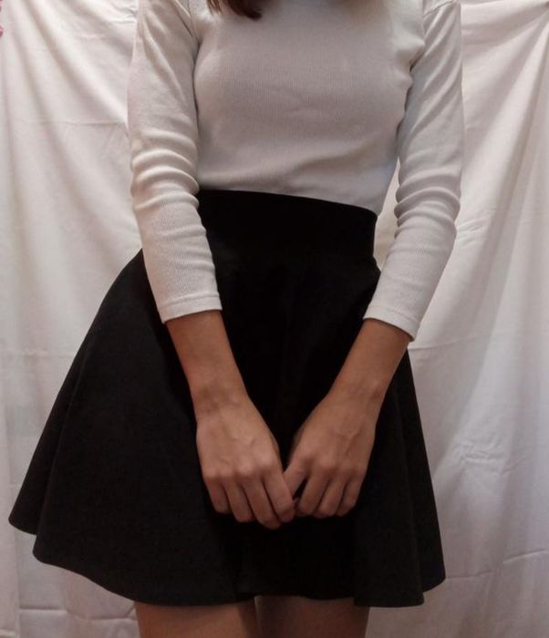 Школьная юбка на замке