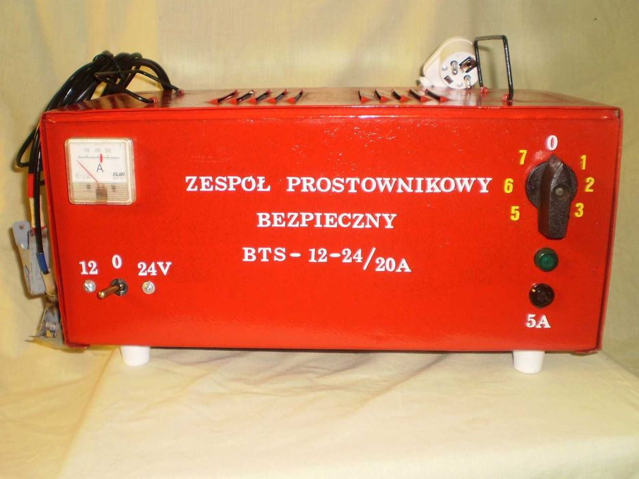 Prostownik Polski 12V - 24V - 20A