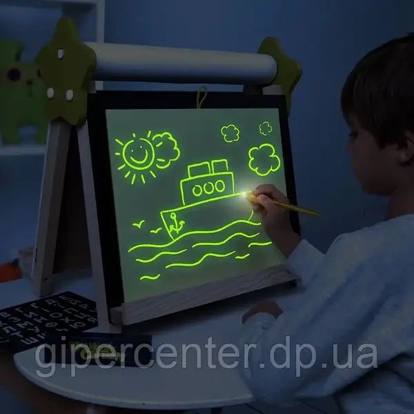 Мольберт дитячий настільний «5в1» Люмік
