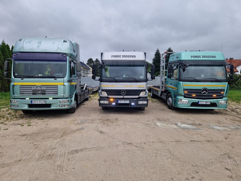 Okazja MB Atego 1224 euro 5 pomoc drogowa