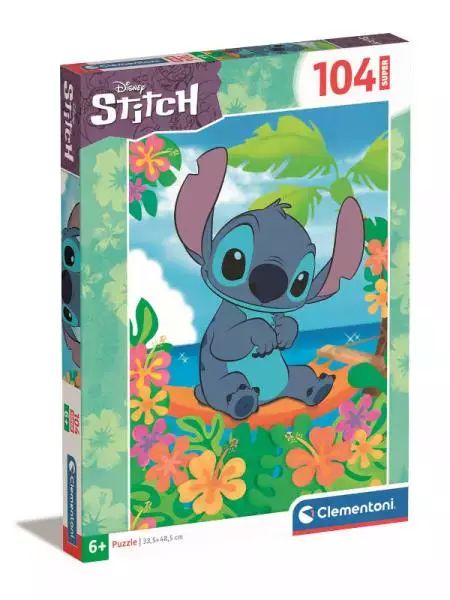 Clementoni Puzzle 104El Stitch 27572. Clementoni. Nowy Produkt