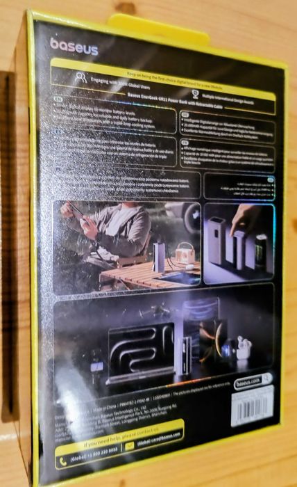 Powerbank BASEUS EnerGeek GR11 для ноутбука 145Вт 20,000мАг