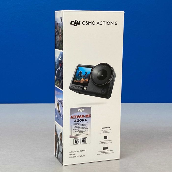 DJI Osmo Action 6 | Adventure Combo | SELADO | 3 ANOS DE GARANTIA