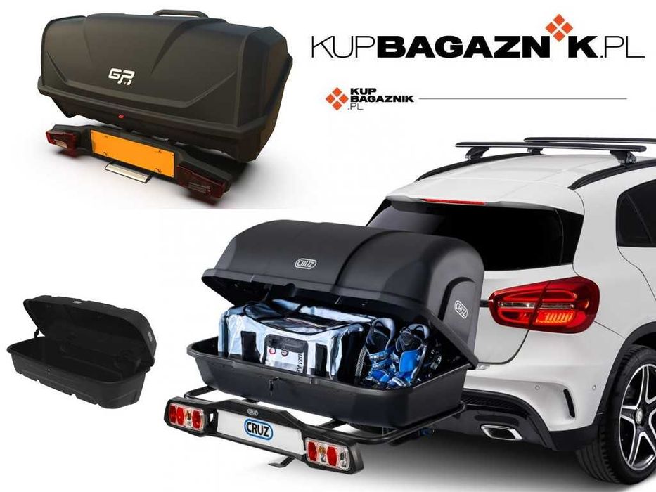 Wypożyczalnia Box na HAK Bagażnik Kufer Boks boxów bagażników Wynajem