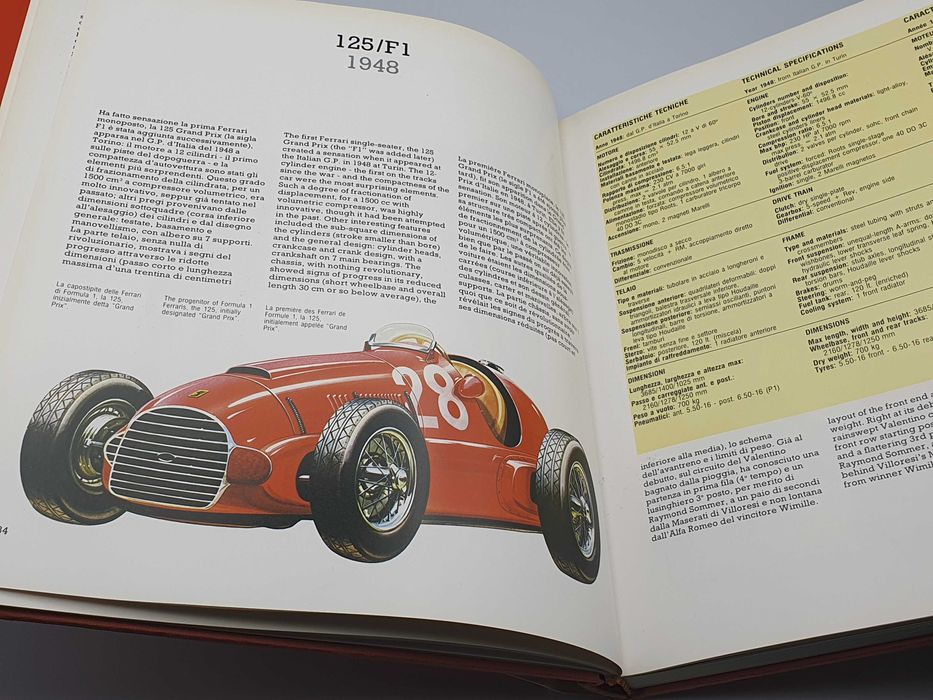 Ferrari Formula 1: Catalogue Raissoné 1948-88 por Enrico Benzing