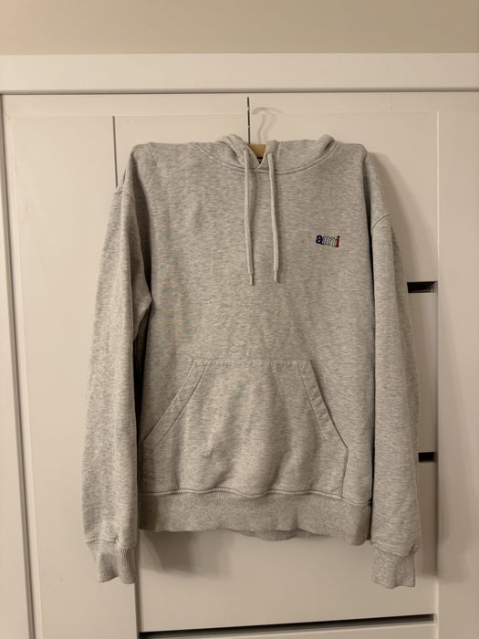 Bluza z kapturem hoodie Ami Paris S Tricolor logo