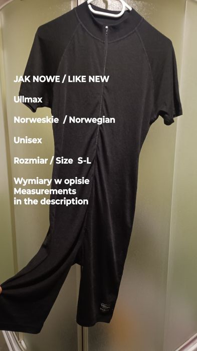 Ullmax® Norweskie body/jednoczęściowa bielizna sportowa, Uniseks, S-L