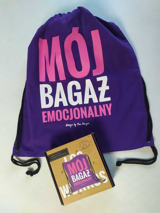Worek Los Workos - Mój bagaż emocjonalny Fioletowy Plecak Torba