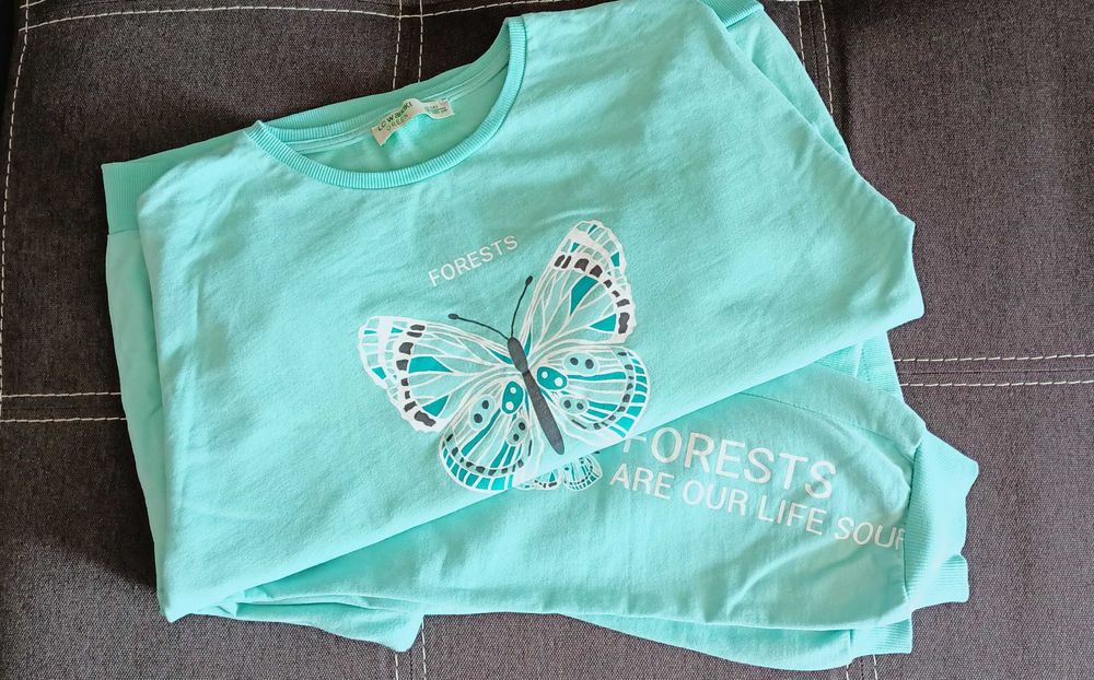 Костюм спортивный на девочку 13-14 лет