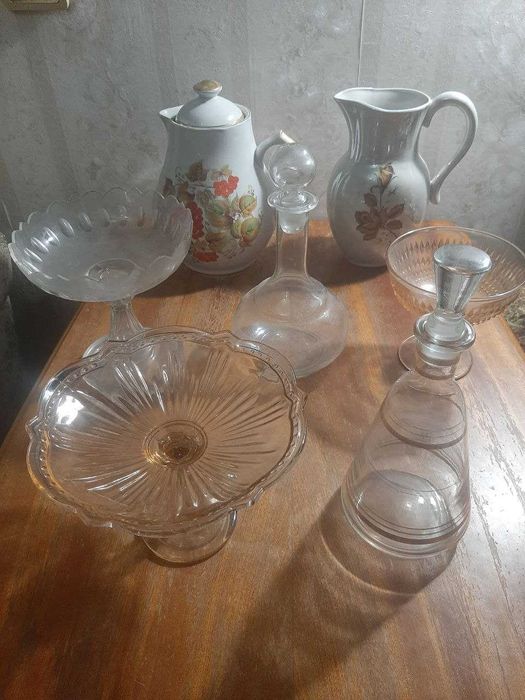 Кувшины графины креманки конфетницы