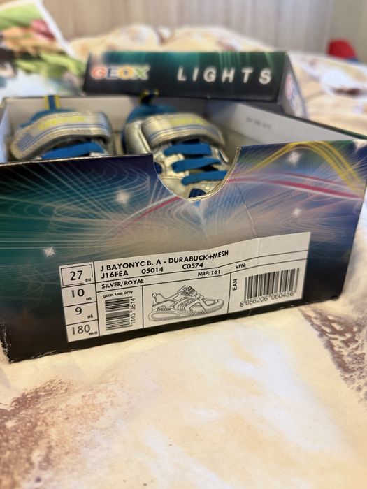Кросівки на хлопчика geox