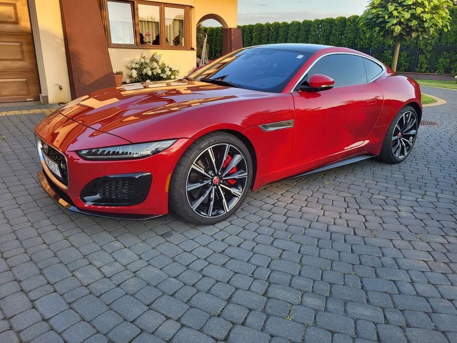 Jaguar F-Type 5.0 V8 AWD R, Automat, Panorama, Pakiet Meridian, Stan Perfekcyjny