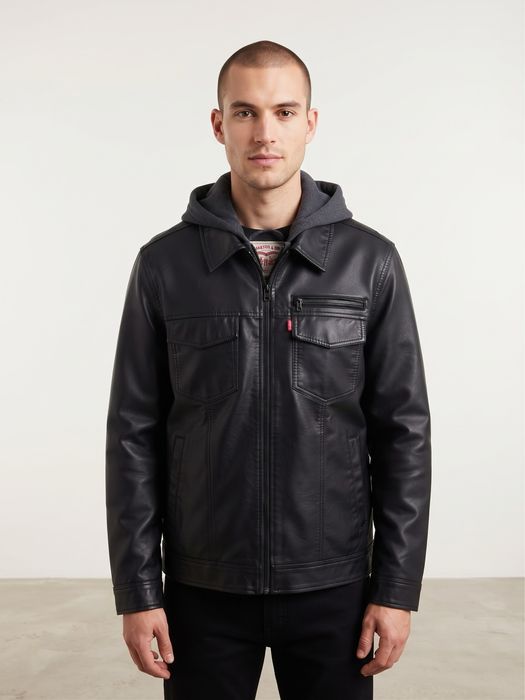 Куртка кожана оригінал Levis
