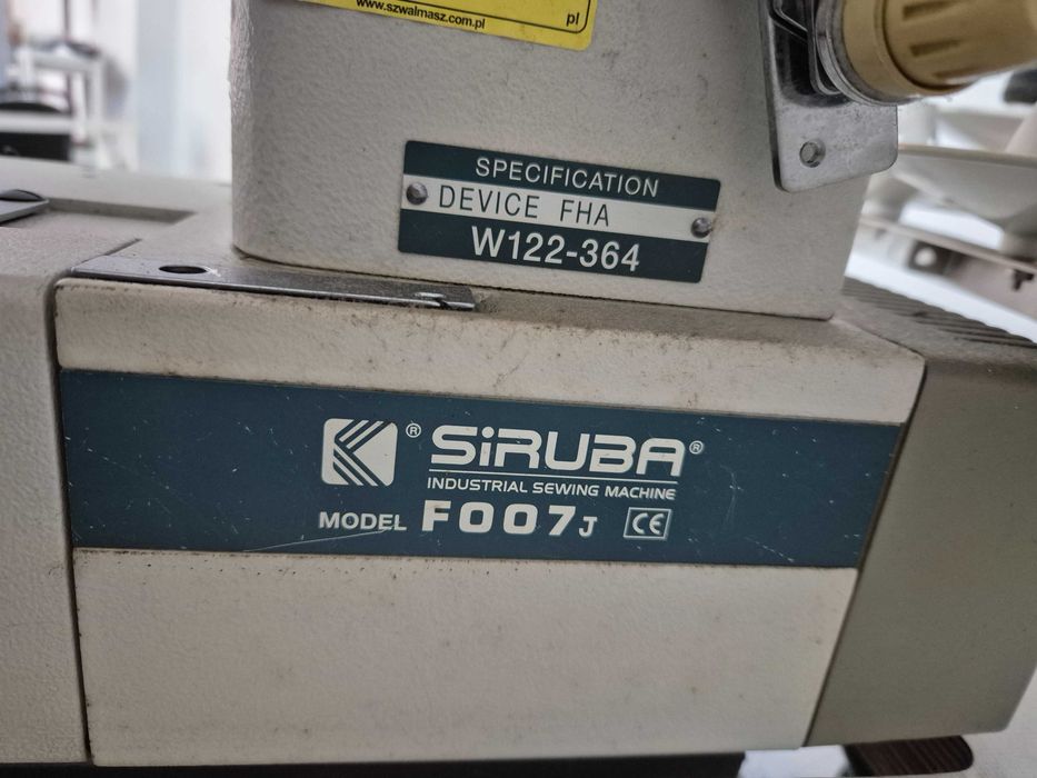 Maszyna do szycia SIRUBA F007J W122-364 renderka