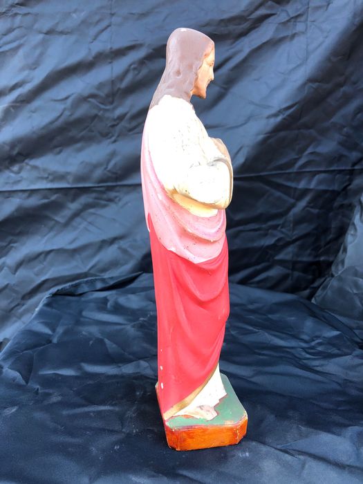 Stara figurka gipsowa Jezus