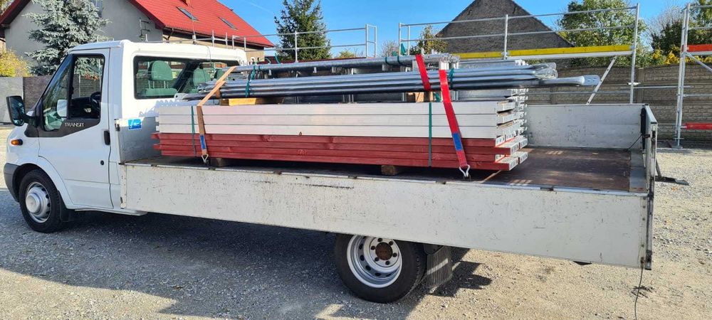 Nowe rusztowanie elewacyjne typu Plettac 89 m2 Idealne Na Domki