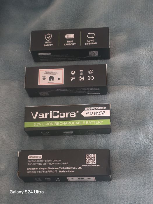 2 × Akumulatorki VariCore VC-2160, 21700 ,6000 mAh,