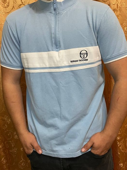 Поло Sergio Tacchini 1/4 Zip Dallas Polo / Ретро / Casual / Стан супер