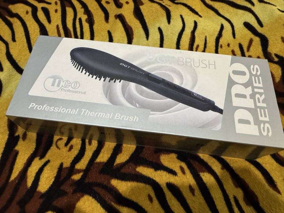 Термо-щітка для випрямляння волосся DGT Brush