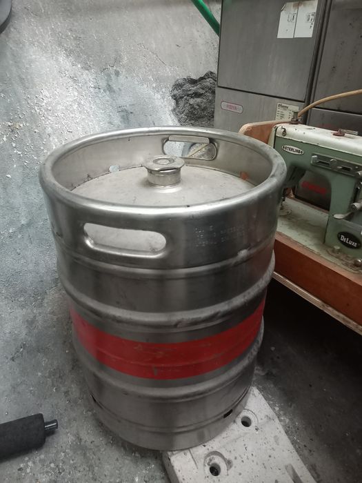Barril de 50litros em inox