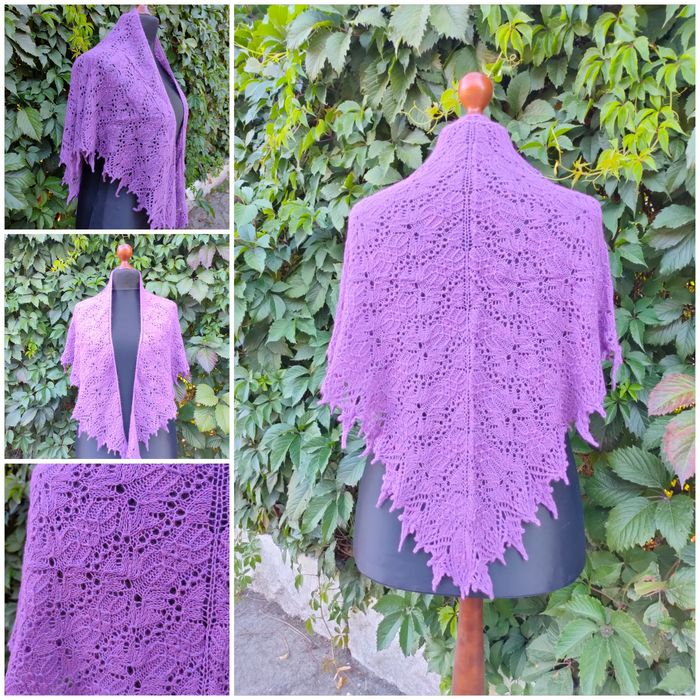 Шаль, фишю, палантин ручной работы