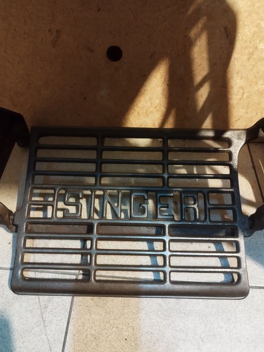 Máquina de costura antiga, singer