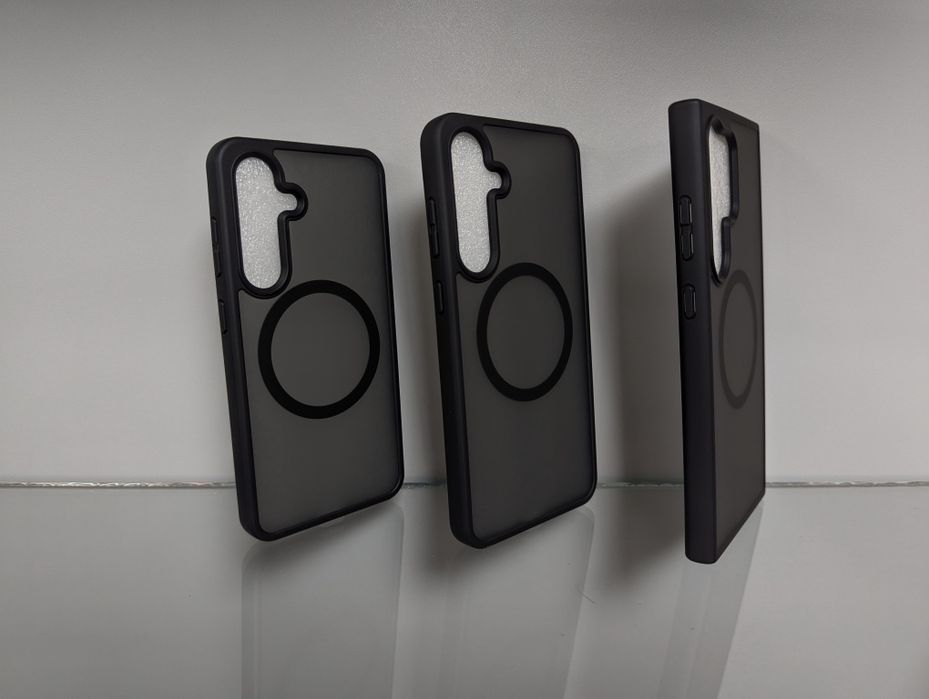 Samsung S25 Plus + Ultra Противоударный чехол Insane Matte Magsafe