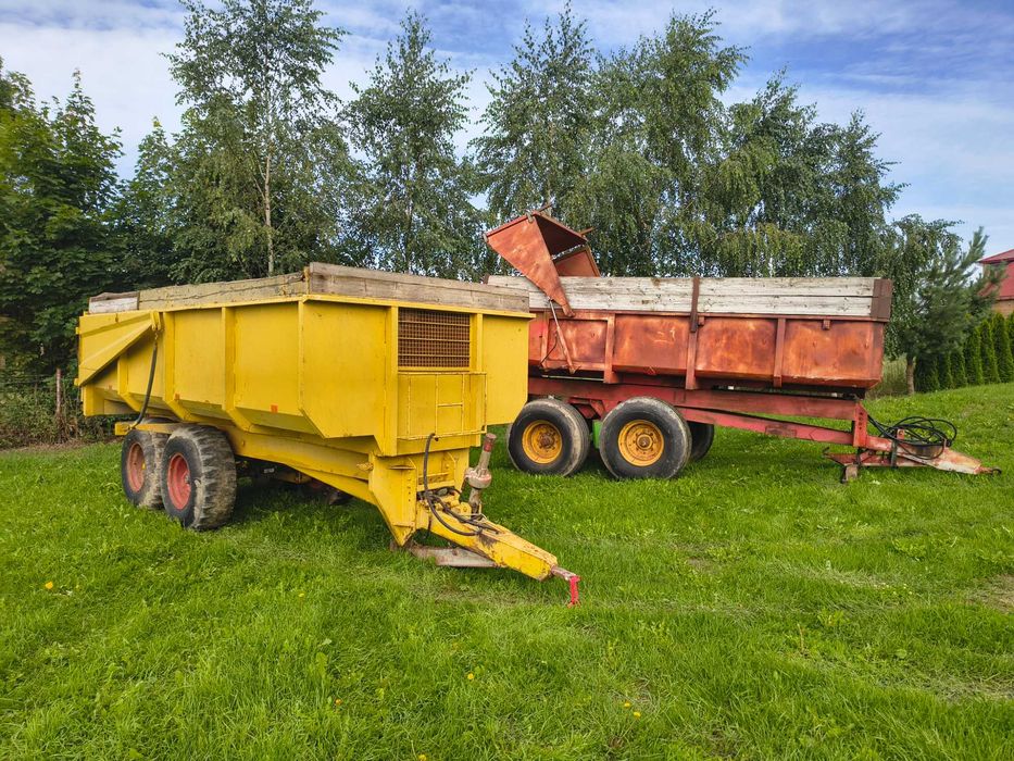Przyczepa skorupowa  12t tandem
