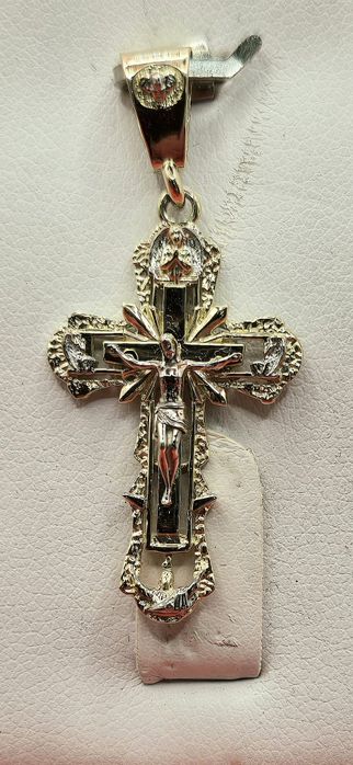 Krzyżyk złoty próba 585  2.8g