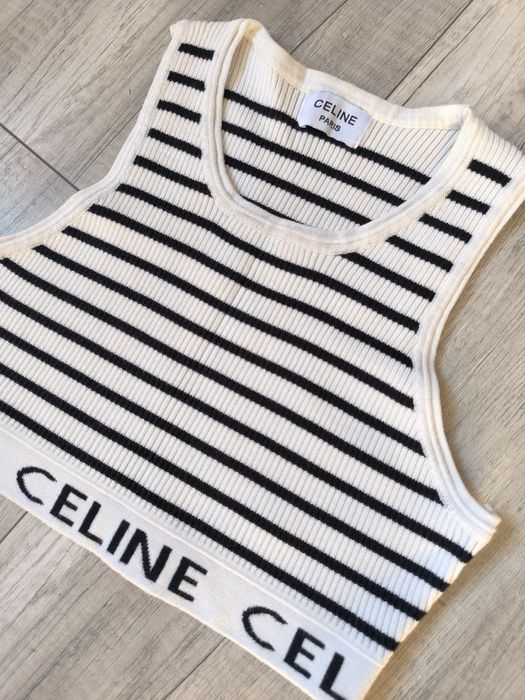 Crop Top bluzka ala Celine