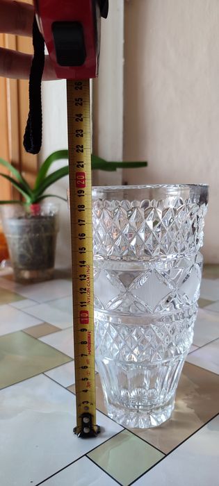 Ваза   хрусталева