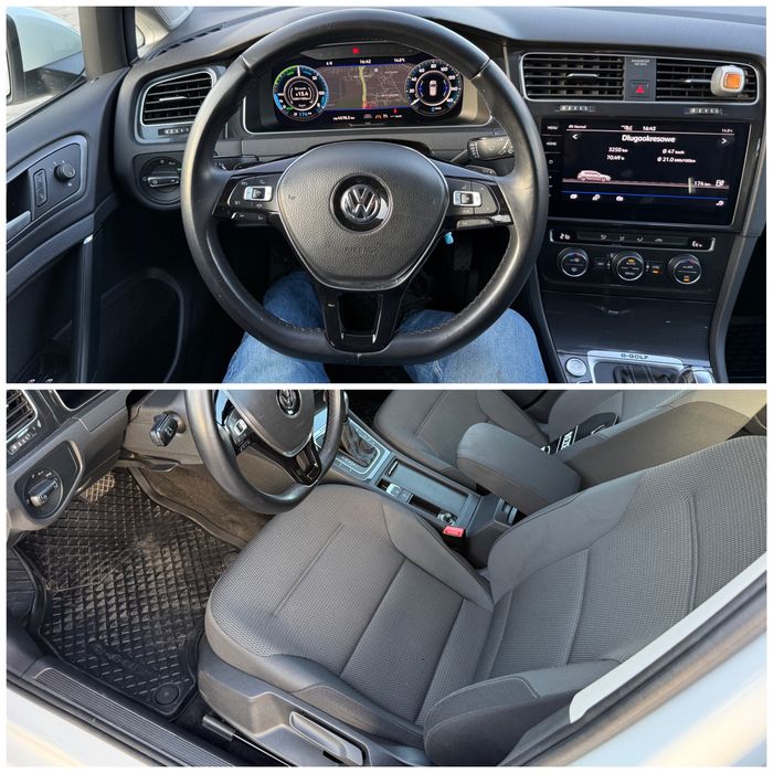 36kWh E-Golf 7 Elektryk 360 kame Full LED Matrix Temp Aktyw Volkswagen
