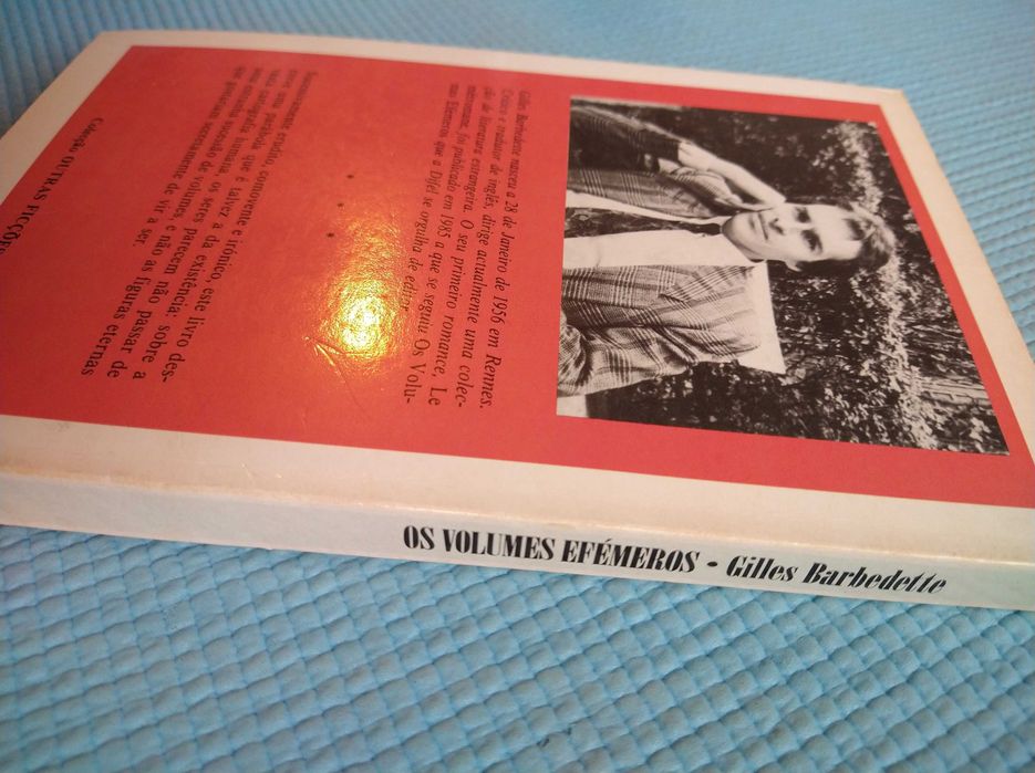 Os volumes efémeros - Gilles Barbedette