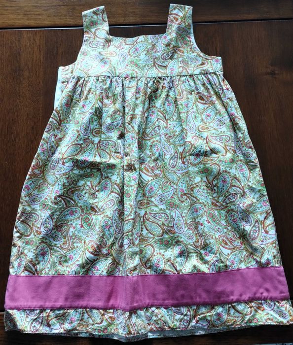 Vestido Cerimonia Menina 6 Anos Feito à Mão