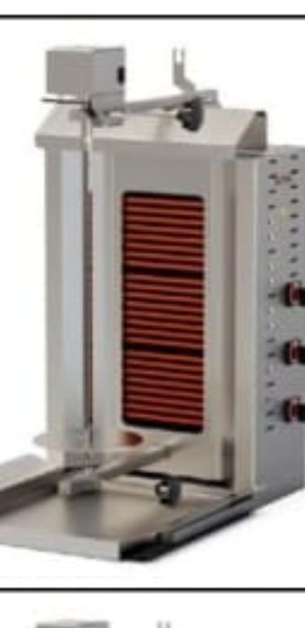 Аппарат для шаурмы КАМЕНь..ЭРСОЗ. MED-03M..220-380. + Шпатель.+ нож