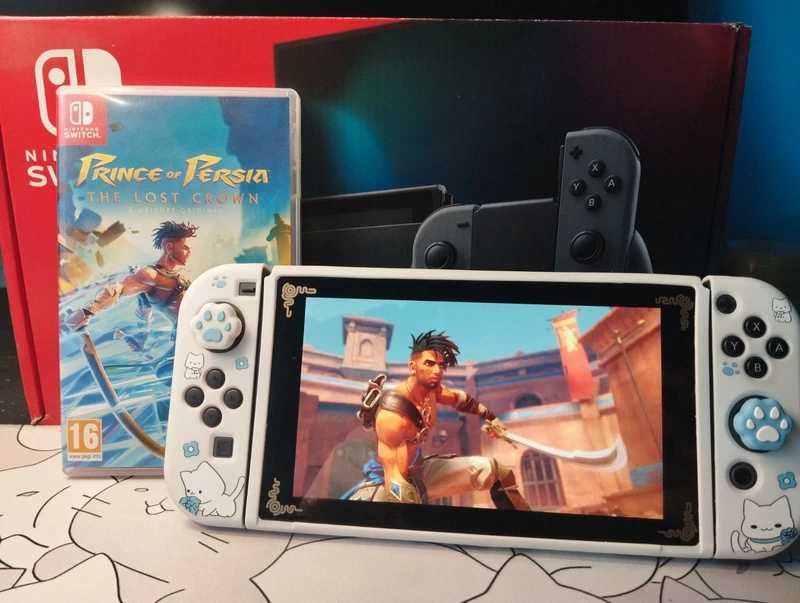 Nintendo Switch / Super stan dużo gier + etui + cardridge