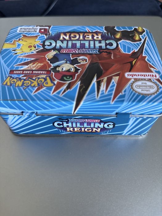 Caixa para guardar cromos