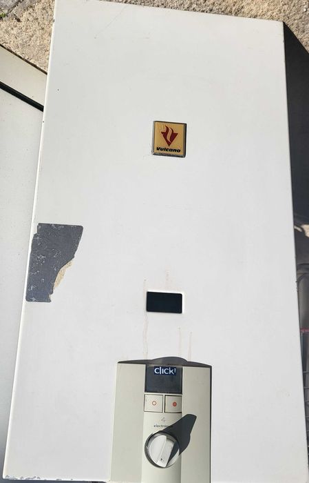 Esquentador Vulcano click inteligente para gás natural