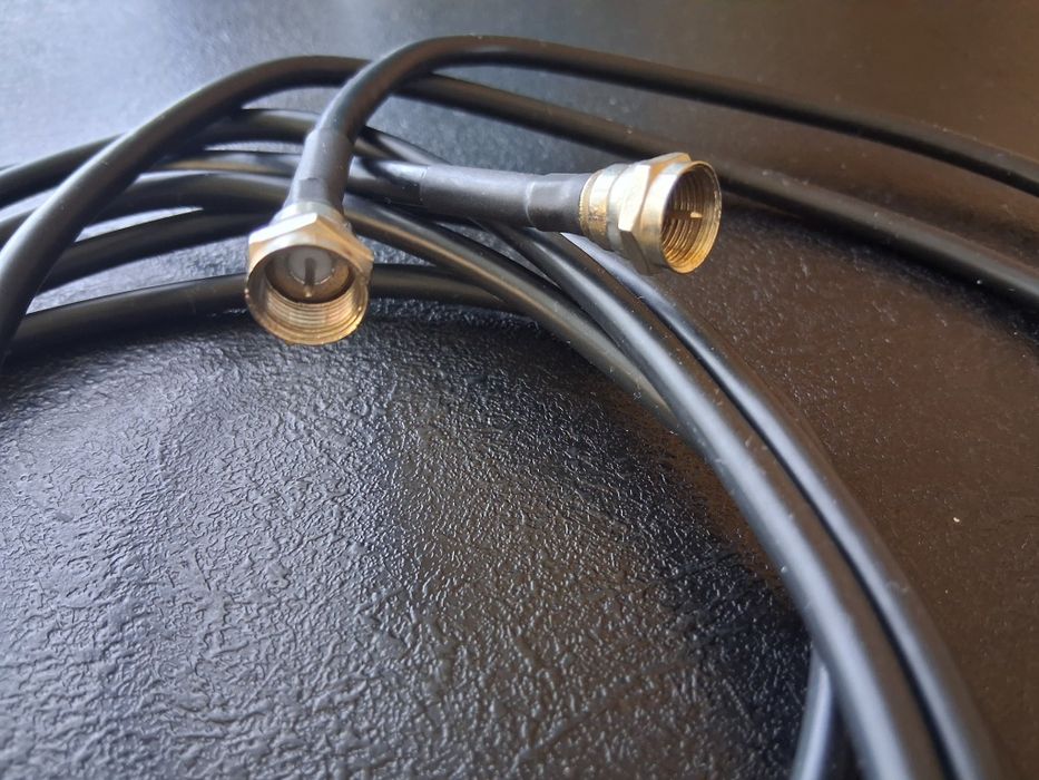Nowy kabel antenowy wtyk F 3 m